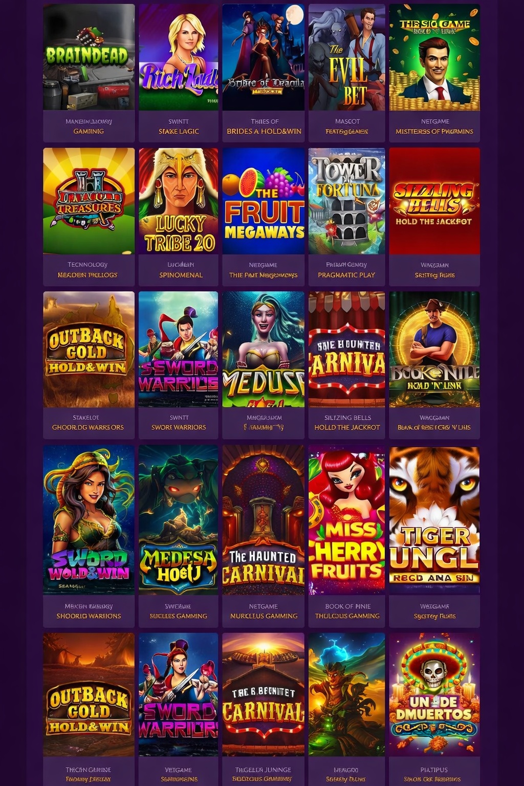 Thunderbolt Casino game
