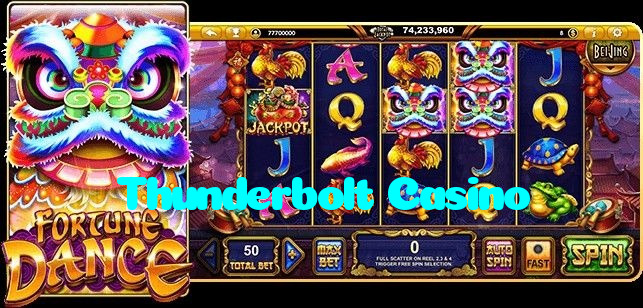 Thunderbolt Casino casino presented on mobile device in Pakistan with slots and live games
